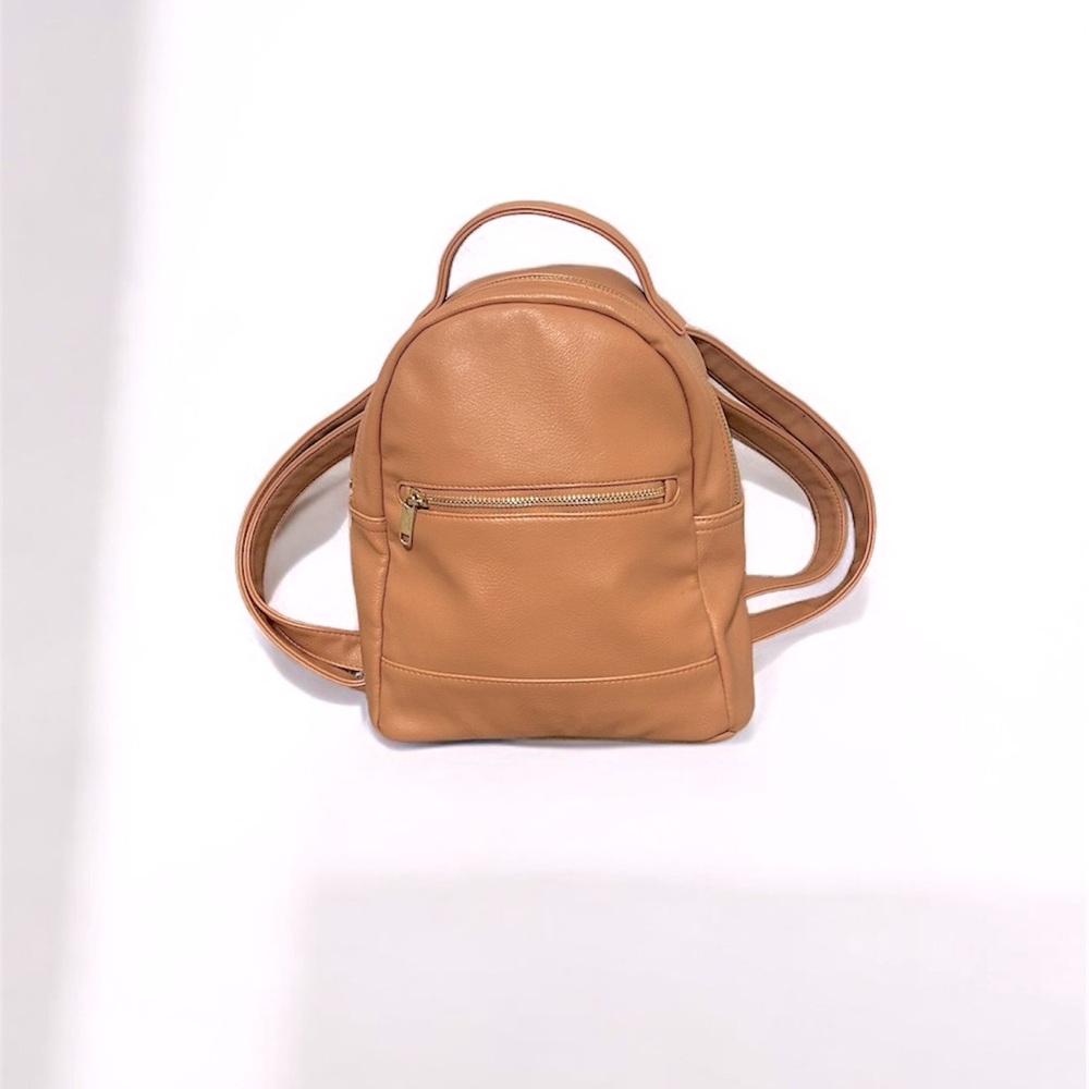 rosy pink mini backpack